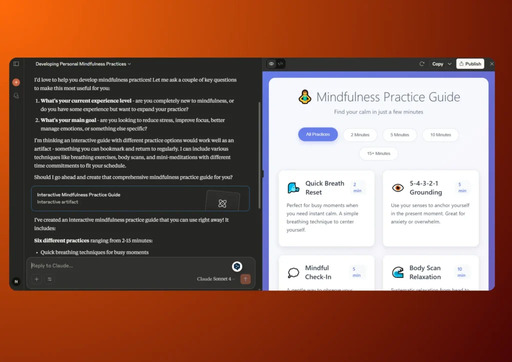 Claude によるガイドの作成